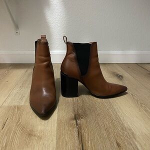 Steve Madden Tan Heeled Boots